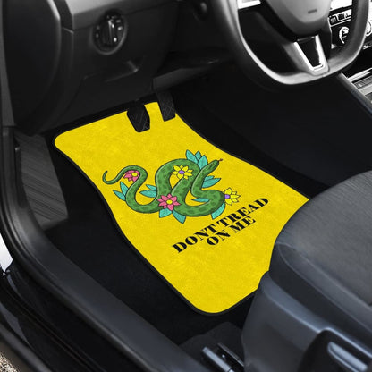 Dont Tread On Me Car Decor Items Car Floor Mats