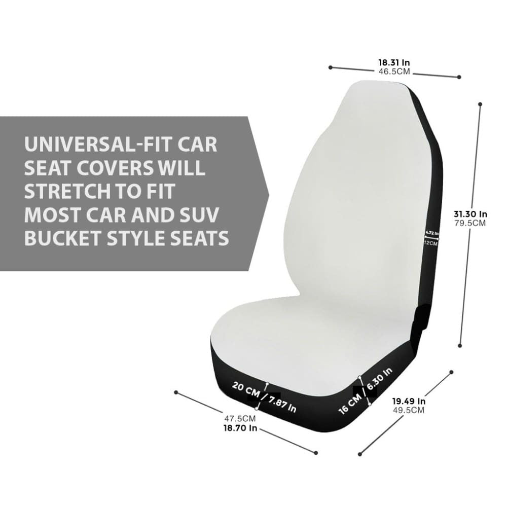Calavera Fresh Look Design # Car Seat Covers (Purple Night Owl Rose) -