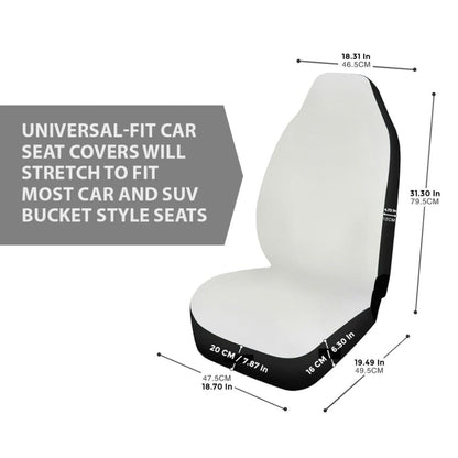 Calavera Fresh Look Design # Car Seat Covers (Purple Night Owl Rose) -