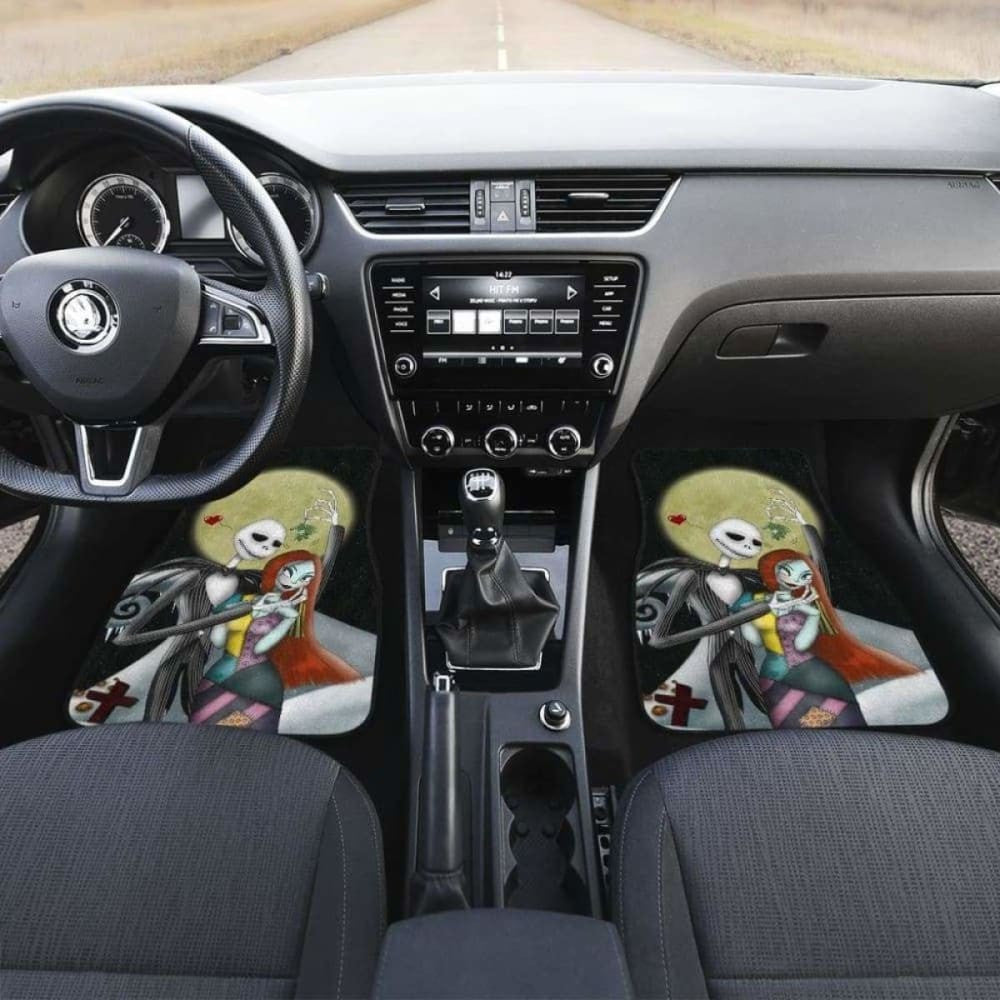 Jack And Sally Nightmare Before Christmas Car Floor Mats Amazing