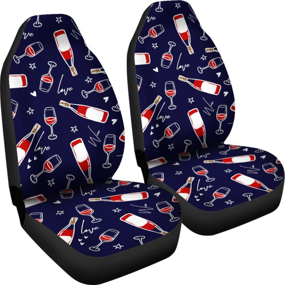 Wine Lovers Car Seat Covers