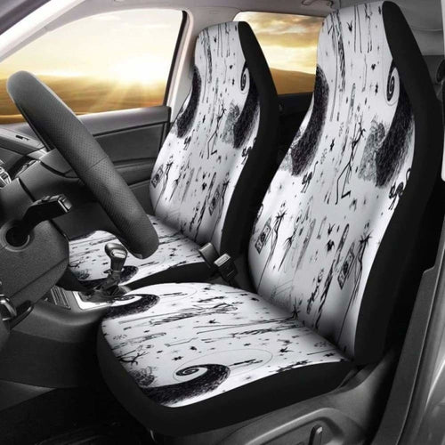 Jack Skellington Car Seat Covers The Nightmare Before Christmas Amazing