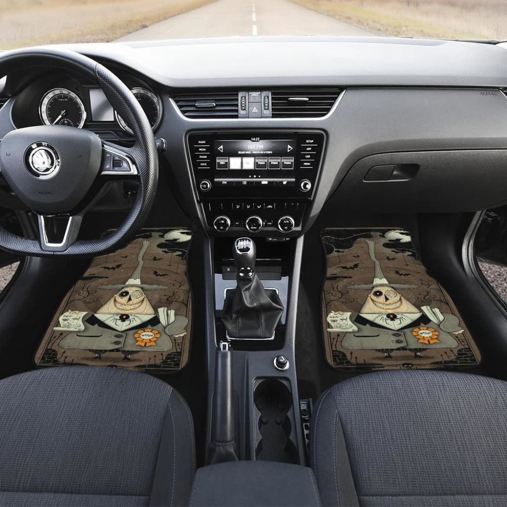 Nightmare Before Christmas Front And Back Car Mats