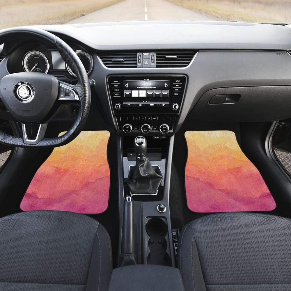 Water Colour Car Mat