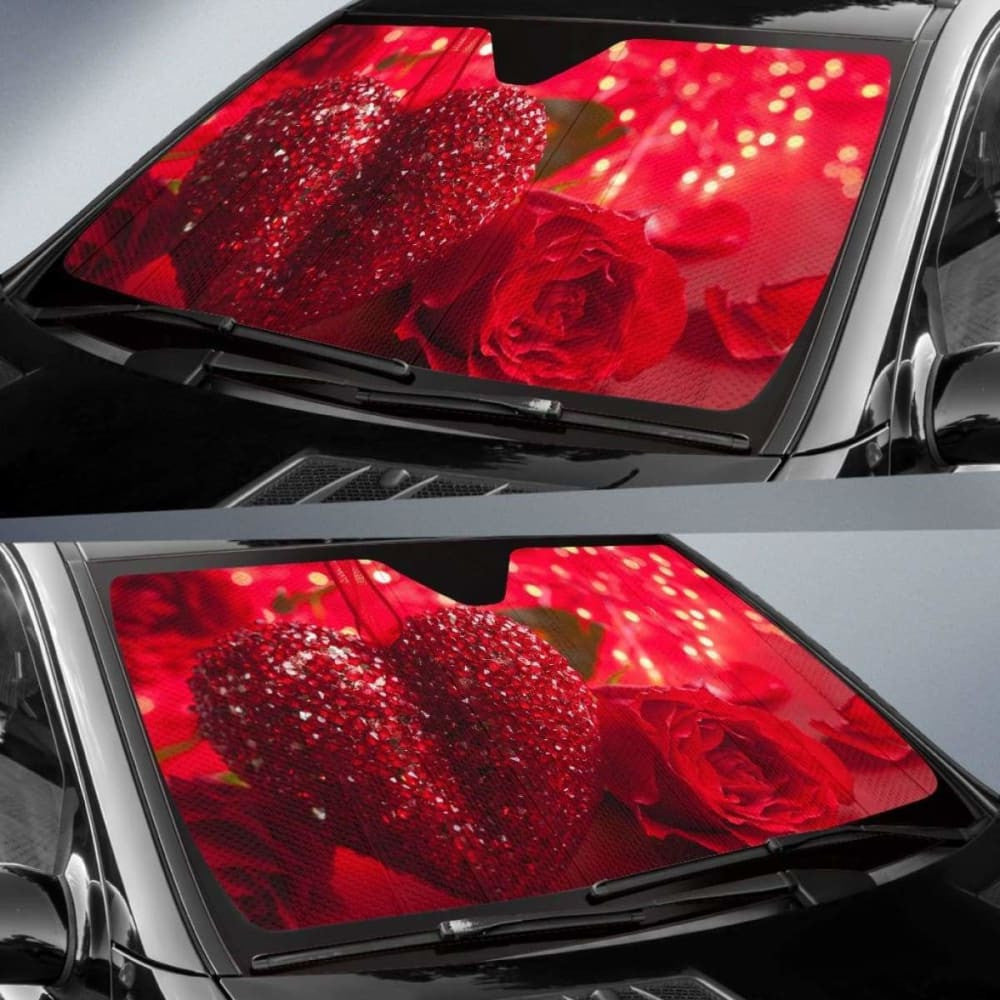 Rose Heart Valentines Day Love Sun Shade amazing best gift ideas