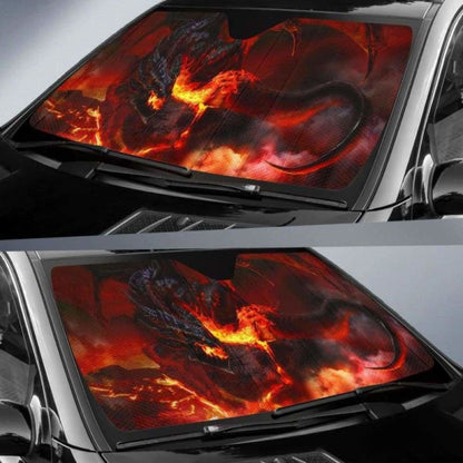 Dragon Fire Car Auto Sun Shades