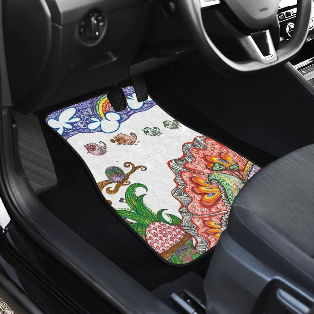 Happy Owls Car Floor Mats