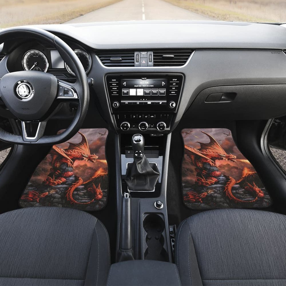 Ancient Dragon Be Lord From Newborn Car Floor Mats