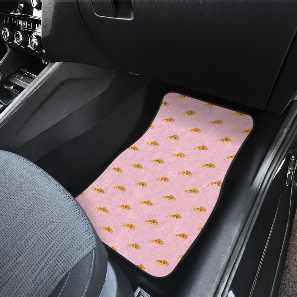 Pizza Design Pattern Universal Fit Car Floor Mats