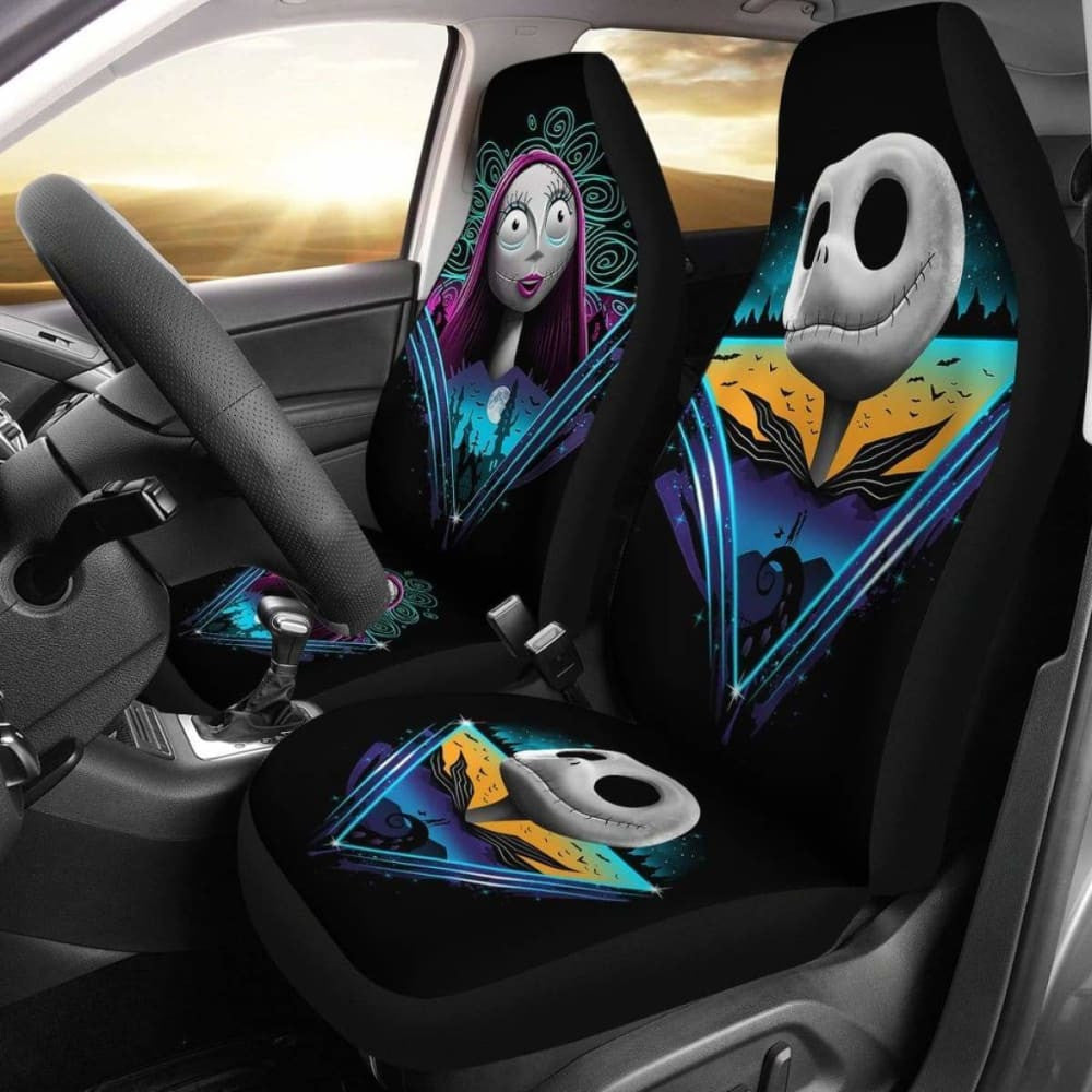 Nightmare Before Christmas Love Fan Art Car Seat Cover Right