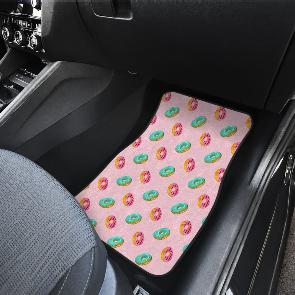 Pink Donut Car Floor Mats