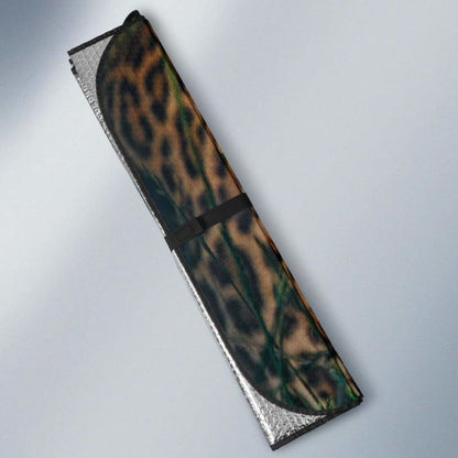 Leopard Grass Calm HdK Car Sun Shade