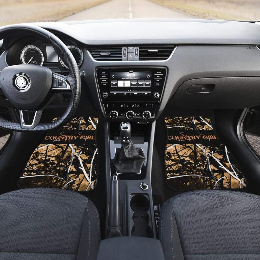 Outshine Camouflage Country Girl Car Floor Mats