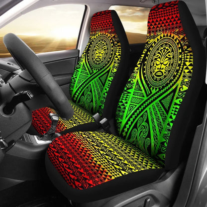 Hawaii Tribal Tiki Sun God Car Seat Covers