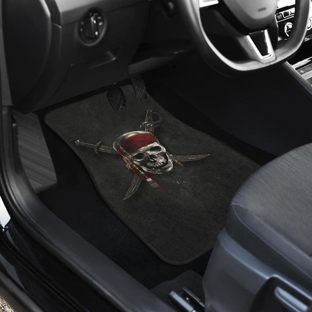 Jack Sparrow Skull Pirates Of The Caribbean Car Floor Mats