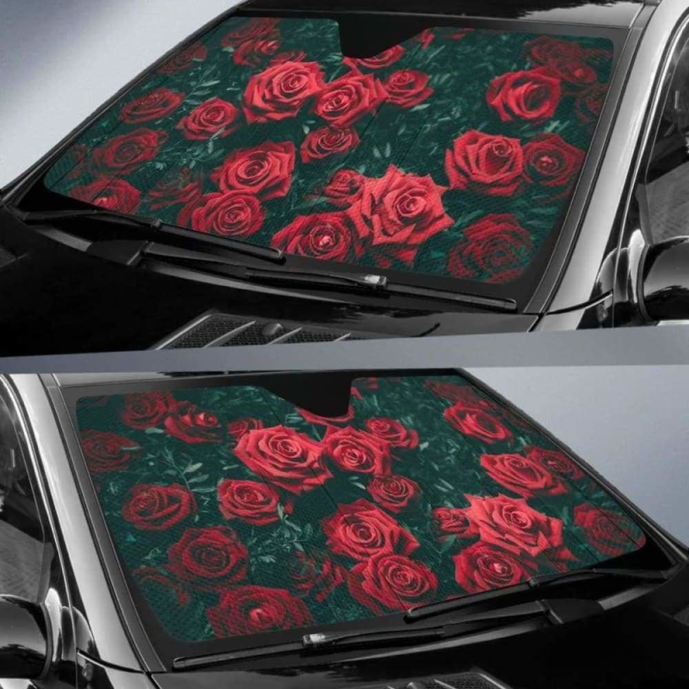 Rose Car Sun Shades