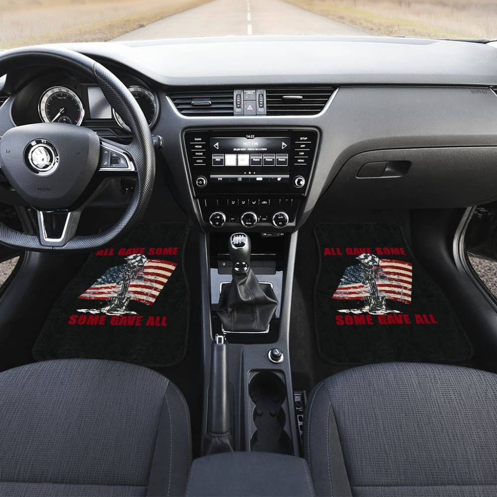 All Gave Some, Some Gave All Patriotic Anniversary Car Floor Mats