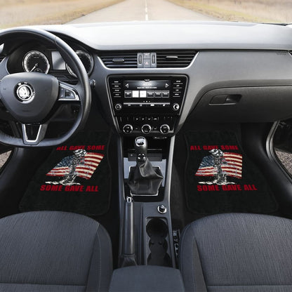 All Gave Some, Some Gave All Patriotic Anniversary Car Floor Mats