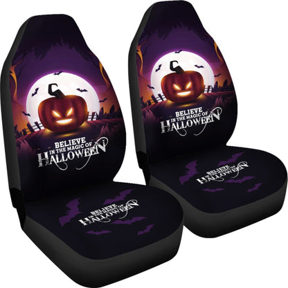 Believe In The Magic Of Halloween Car Seat Covers