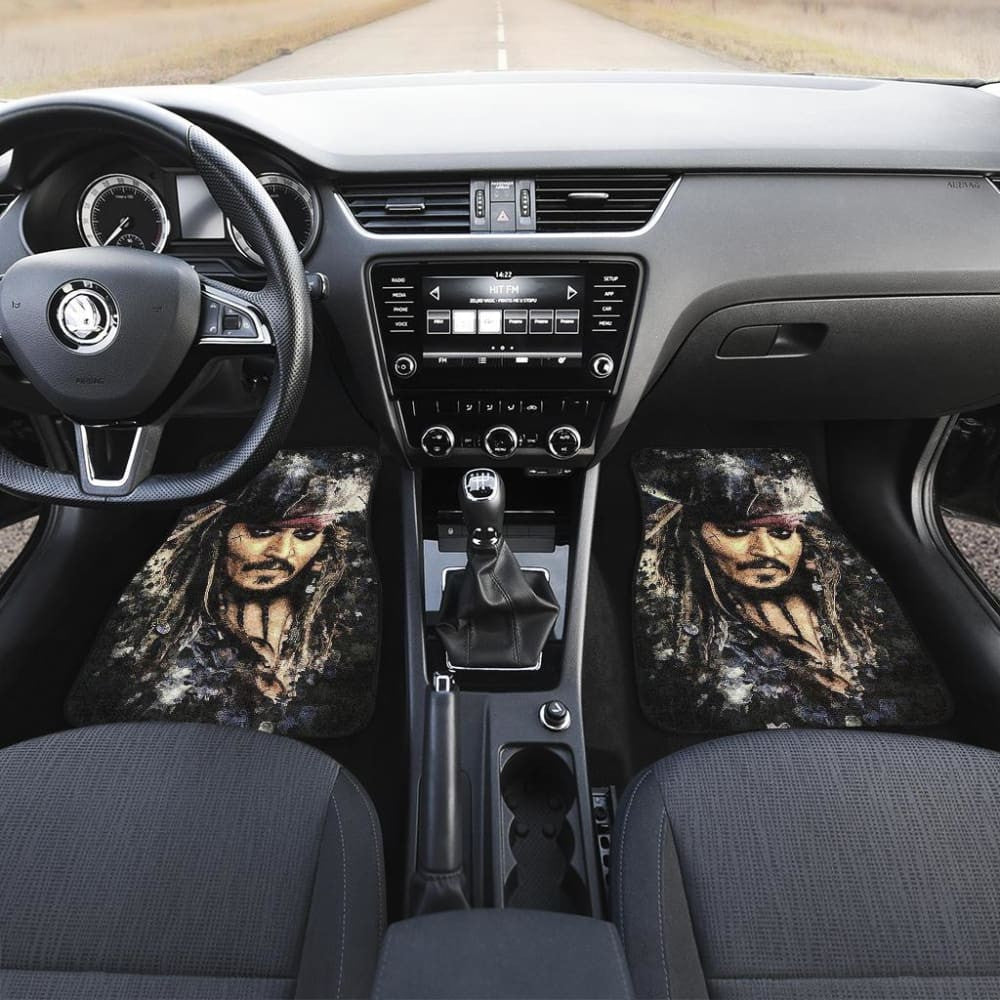 Jack Sparrow Movie Pirates Of The Caribbean Car Floor Mats
