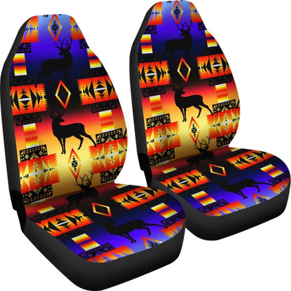 Seven Tribes Deer Horizon Car Seat Covers