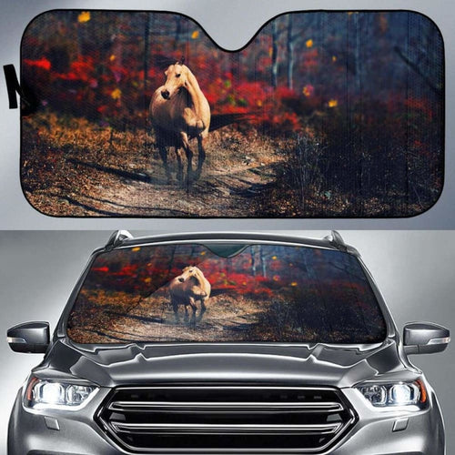 Horse Hd Car Sun Shade