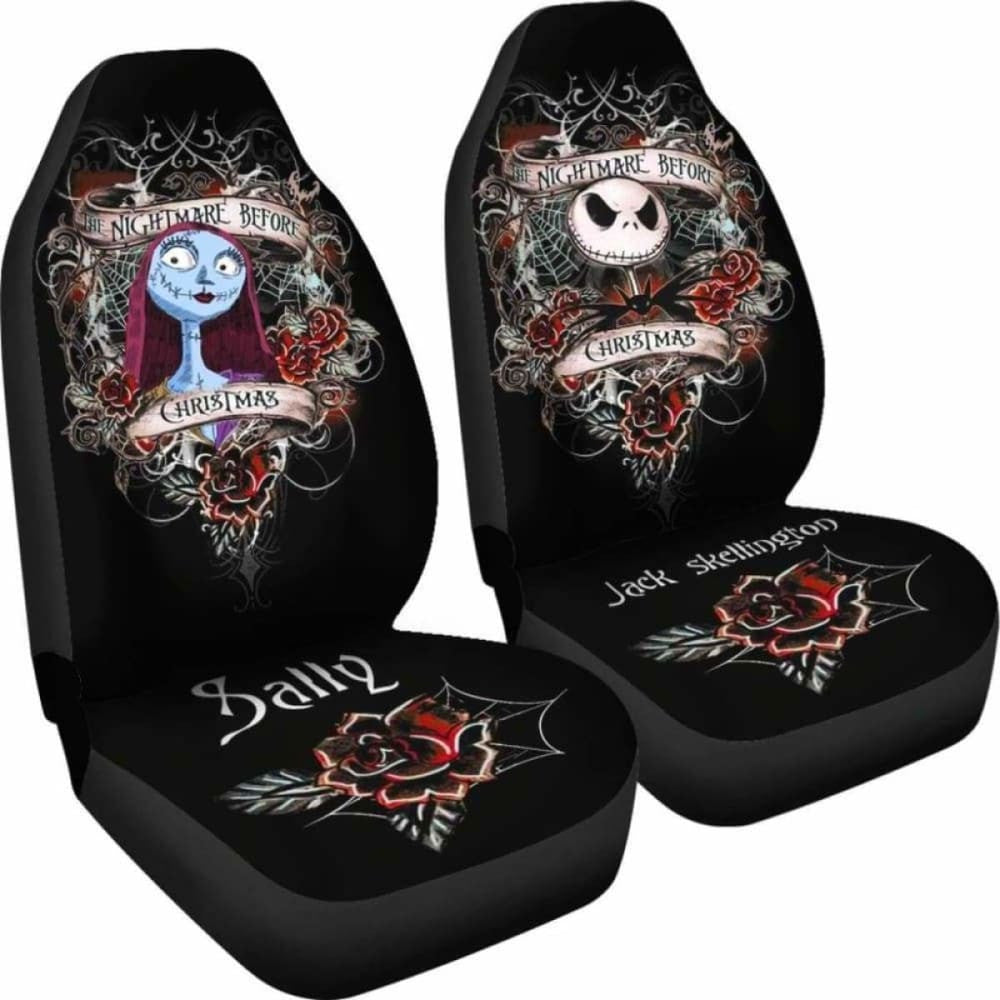 Jack Skellington & Sally Car Seat Cover