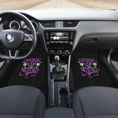 Drink Up Witches Car Floor Mats
