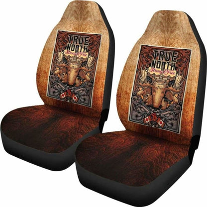Canada Car Seat Covers True North Strong And Free Poster