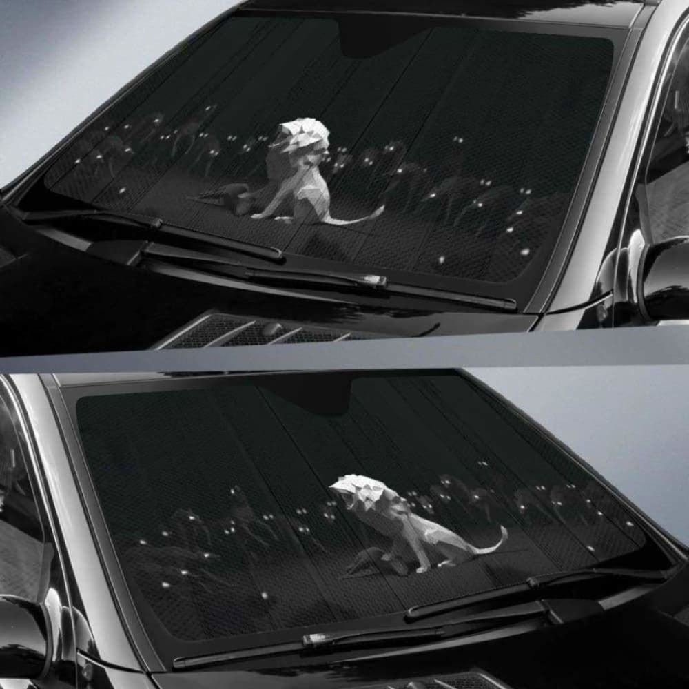 Lion Poly Auto Sun Shades