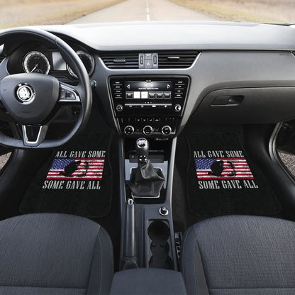 All Gave Some, Some Gave All Patriot Car Floor Mats