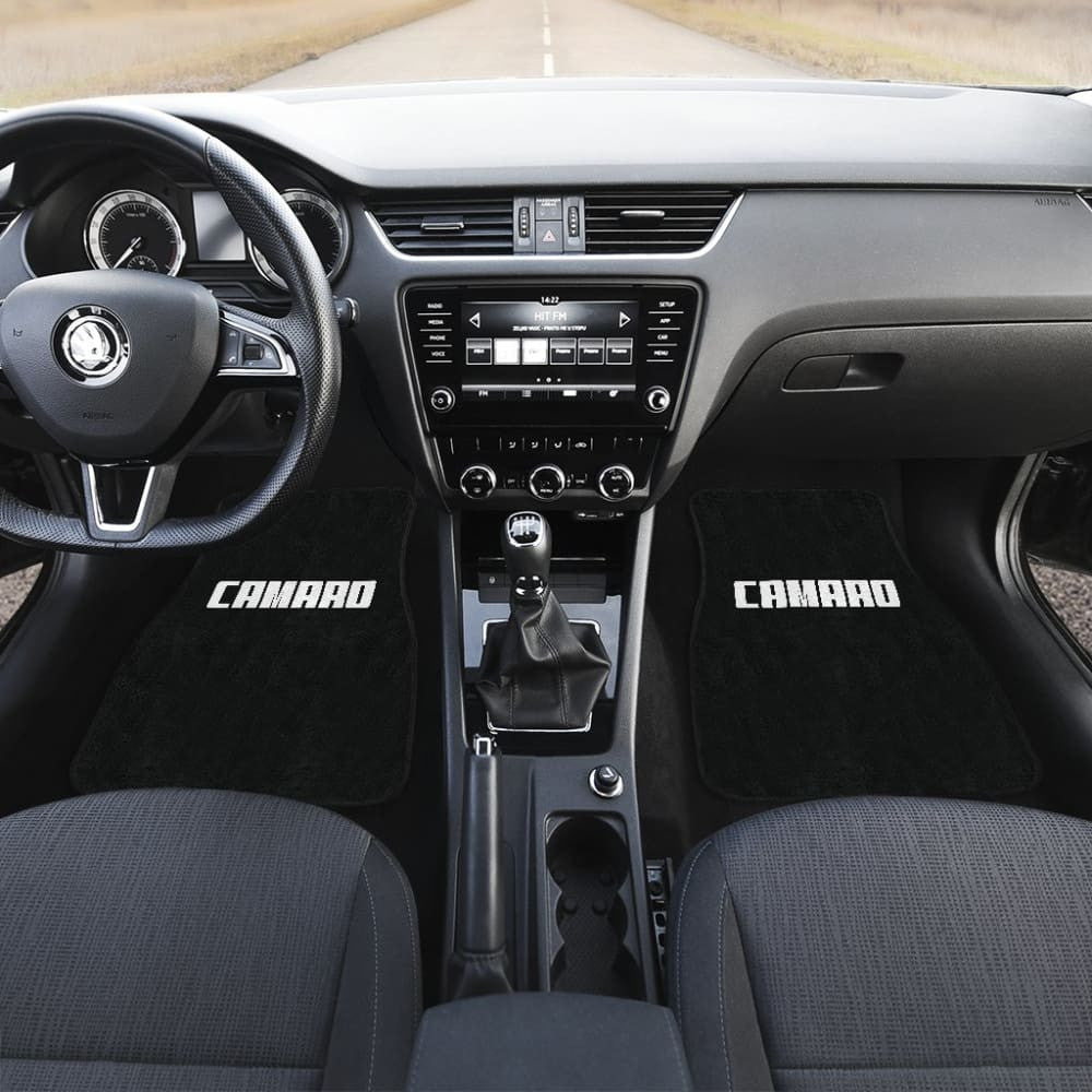 Camaro White Letter Floor Mats