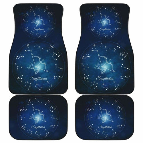 Sagittarius Zodiac Sign Car Floor Mats Amazing Gift