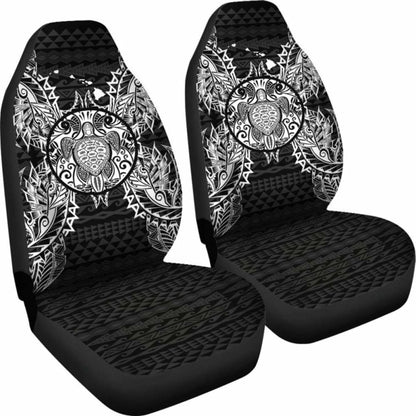 Turtle Polynesia Car Seat Cover Map Black New