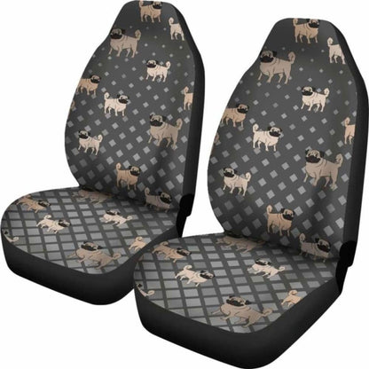 Pug Car Seat Cover