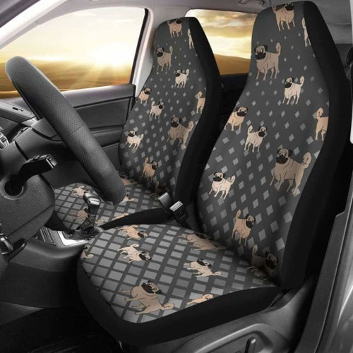 Pug Car Seat Cover