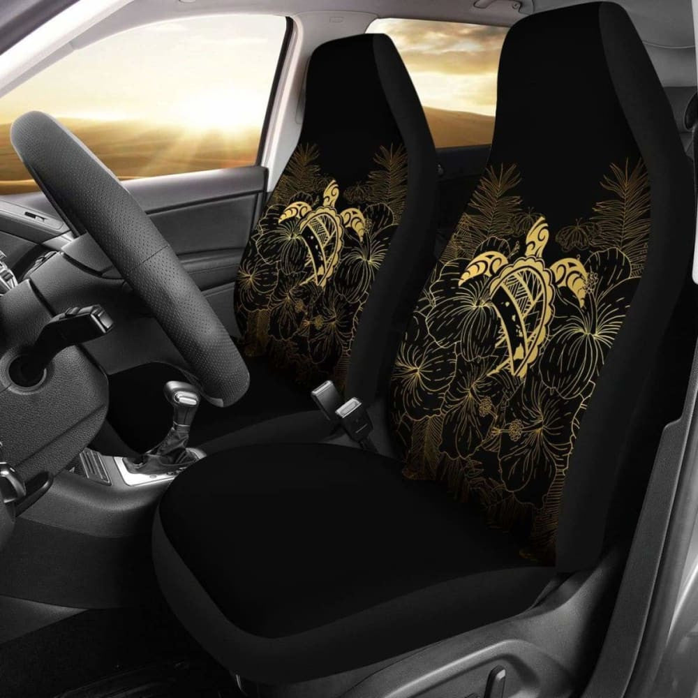 Hawaii Turtle Kanaka Golden Car Set Cover - New - Awesome