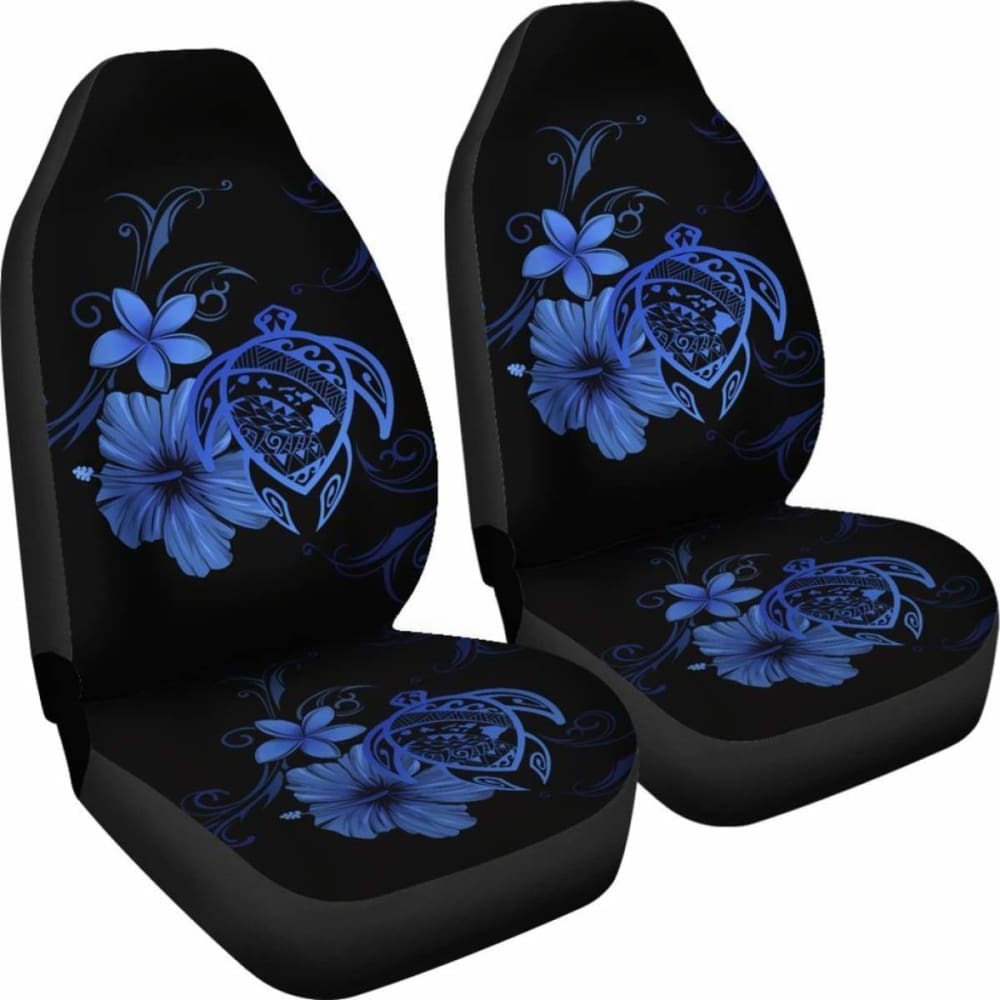 Hawaii Turtle Hibiscus Poly Purple  Car Seat Covers - New - Awesome
