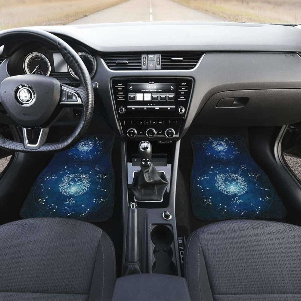 Leo Zodiac Sign Car Floor Mats Amazing Gift