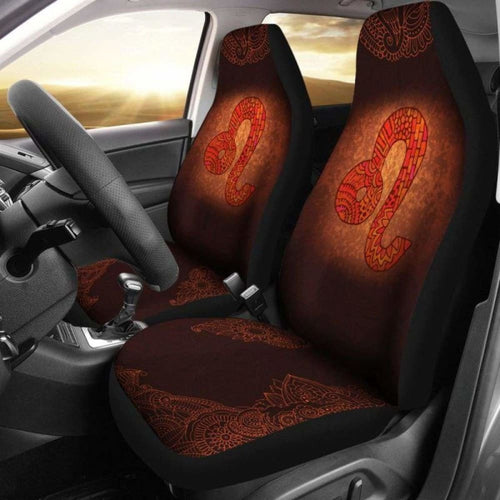 Leo Zodiac Sign Car Seat Covers Amazing