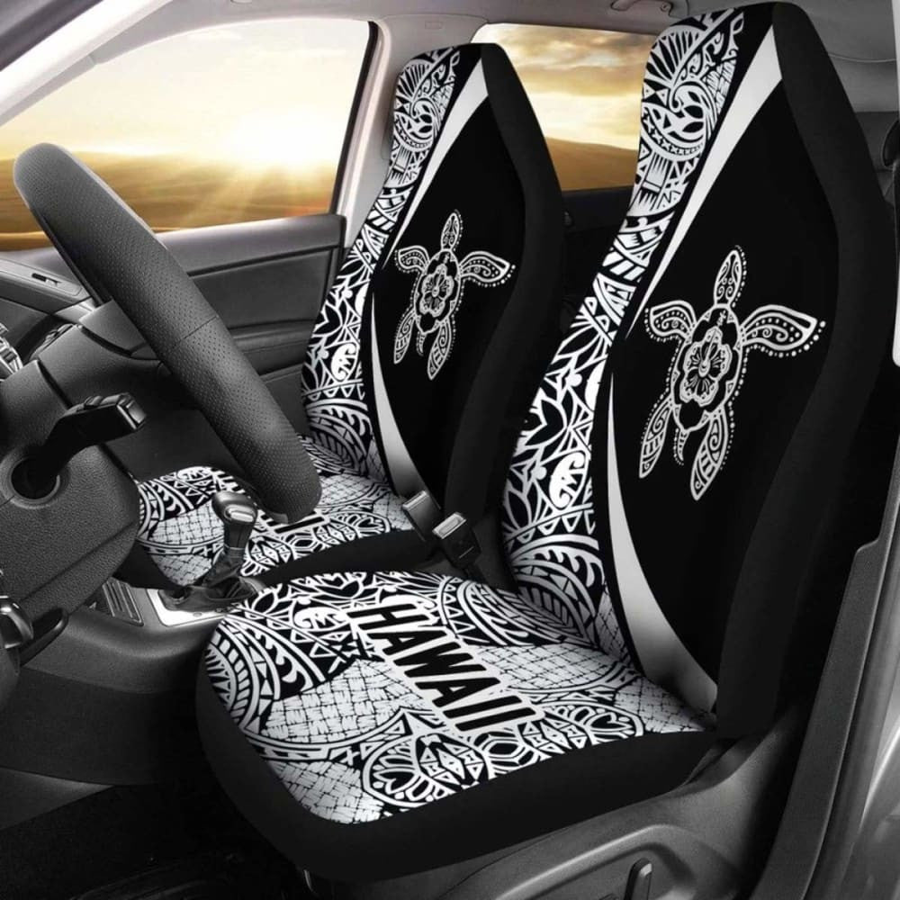 Hawaii Turtle Polynesian Car Seat Cover - Best Look - New - White New