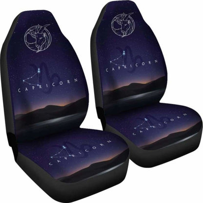 Zodiac Capricorn Nite Seat Cover