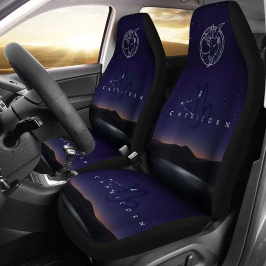 Zodiac Capricorn Nite Seat Cover