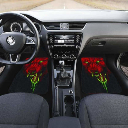 Red Wolf Car Mats
