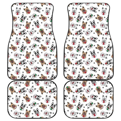 Lovely Cute French Bulldog Print Automotive Accessories Car Floor Mats