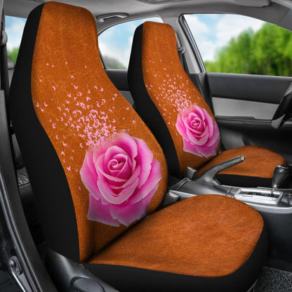 Butterfly Rose Car Seat Cover