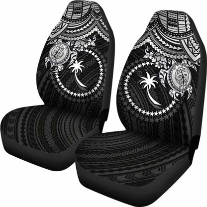 Chuuk Polynesian Car Seat Covers  - White Turtle - Amazing