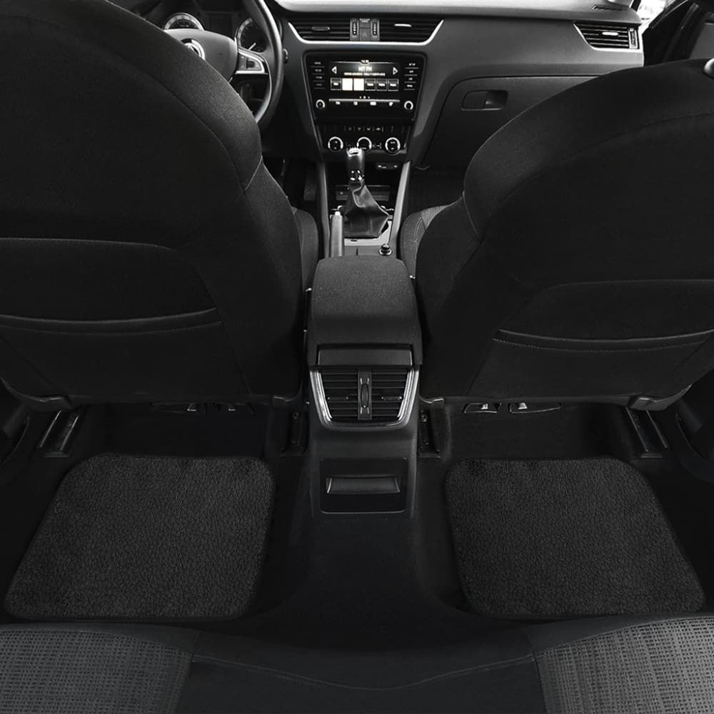 Amazing Golden Rose and Butterfly Car Floor Mats
