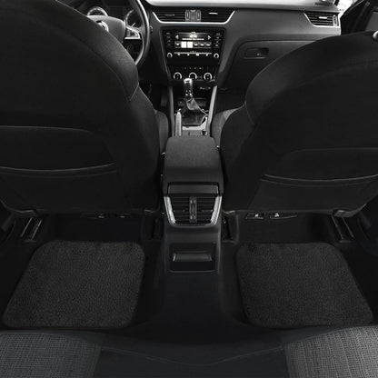 Amazing Golden Rose and Butterfly Car Floor Mats