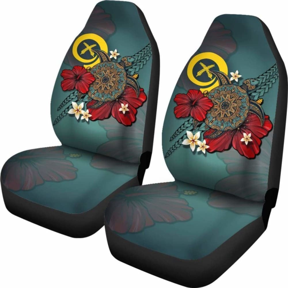 Vanuatu Car Seat Covers Blue Turtle Tribal Amazing